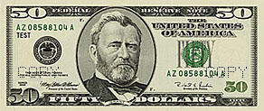 USA Banknoten: Vorderseite $50