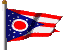 Flagge von Ohio, USA